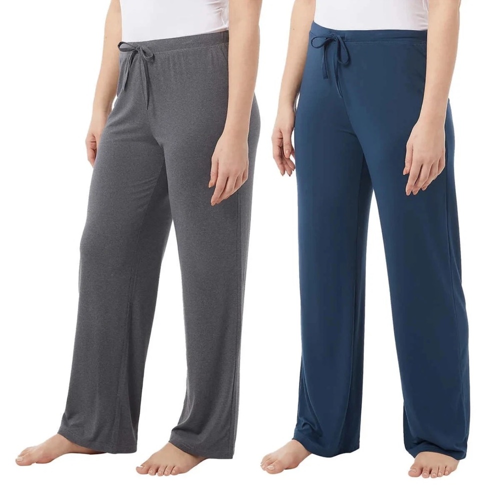 🌴32 DEGREES Cool Women's 2 Pack Soft Sleep Pant Size S